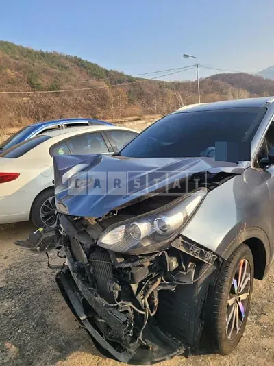 Photo 1 of 8: 2017 Kia Sportage 1.7, VIN KNAP6815GJK358791 — Korean insurance auction
