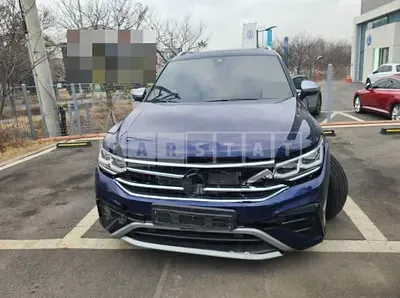 Photo 1 of 18: 2022 Volkswagen Tiguan All Space, VIN WVGZZZ5N7PM006348 — Korean insurance auction