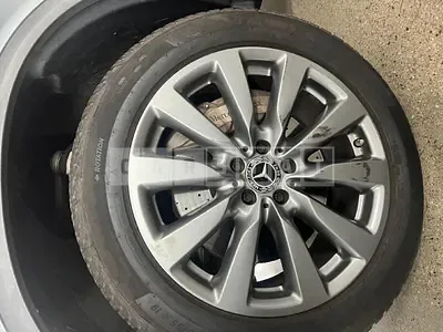 Photo 1 of 2: 2019 Mercedes-Benz (parts) GLC350 e 4Matic Left Wheel, VIN WDC0G5EB9KF656551 — Korean insurance auction