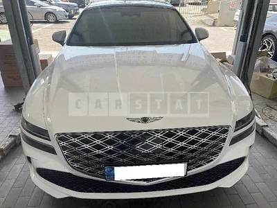 Photo 1 of 15: 2024 Genesis G80, VIN KMTGB41CDSU231420 — Korean insurance auction
