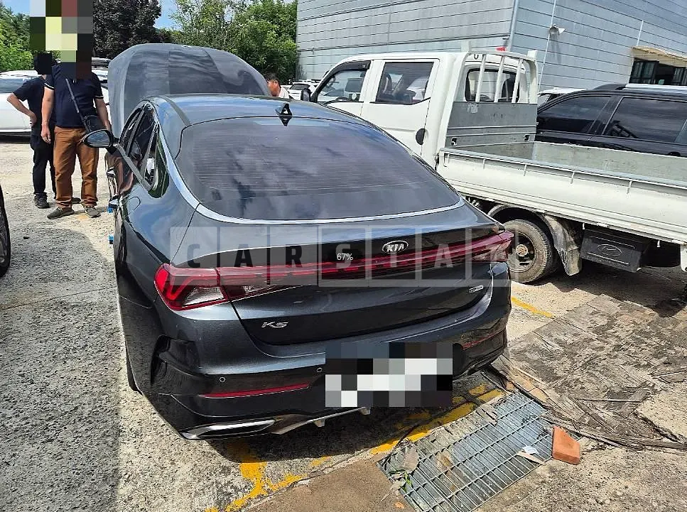Photo 2 of 14: 2020 Kia K5 2.0 (Hybrid), VIN KNAG241JBLA003578 — Korean insurance auction