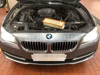 Photo 1 of 5: 2015 BMW 520d, VIN WBA5E5109FG059645 — Korean insurance auction