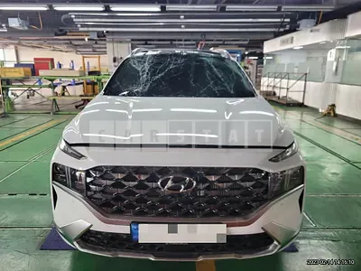 Photo 1 of 29: 2021 Hyundai Santa Fe 2.0 (Gasoline, 4WD), VIN KMHS581LHMU399471 — Korean insurance auction