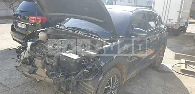 Photo 1 of 28: 2019 Hyundai Tucson, VIN KMHJ381ADKU149803 — Korean insurance auction