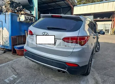 Photo 1 of 14: 2015 Hyundai Santa Fe, VIN KMHSW81UBFU373999 — Korean insurance auction
