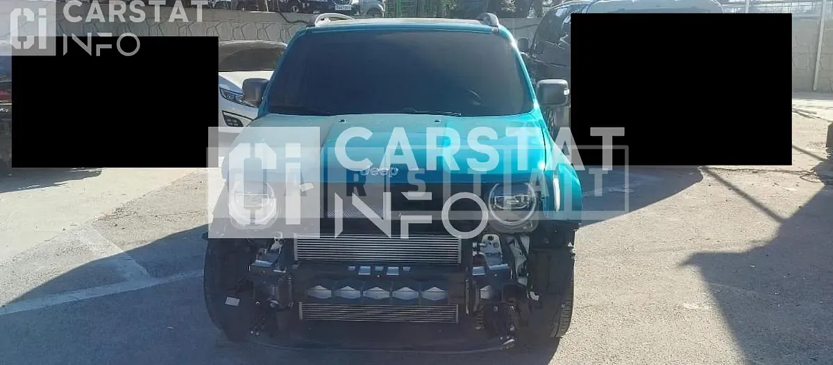 Photo 2 of 9: 2020 Jeep Zip Renegade 2.4 FWD, VIN 1C4BU0000LPL72695 — Korean insurance auction