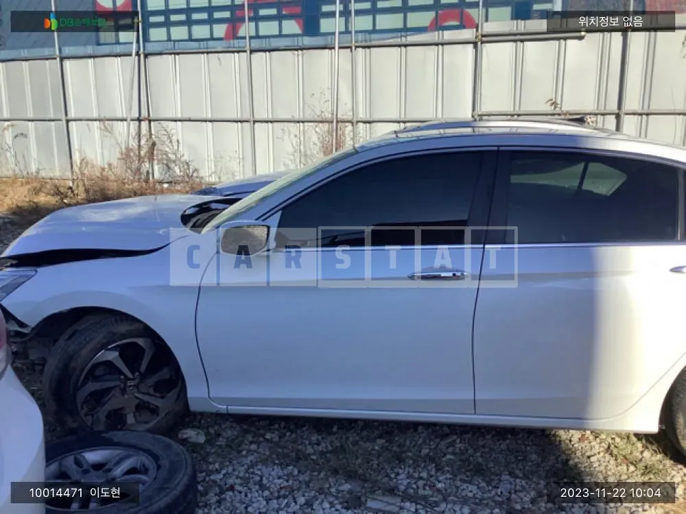 Photo 2 of 8: 2016 Honda Accord 2.4, VIN 1HGCR2680HA510316 — Korean insurance auction