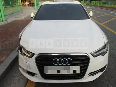 Photo 1 of 17: 2015 Audi A6 35 TDI — Korean insurance auction