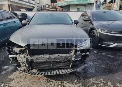 Photo 1 of 9: 2016 Audi A8 50 TDI quattro, VIN WAUZZZ4H3GN002658 — Korean insurance auction