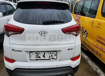 Photo 1 of 3: 2016 Hyundai Tucson, VIN KMHJ381ABGU007707 — Korean insurance auction