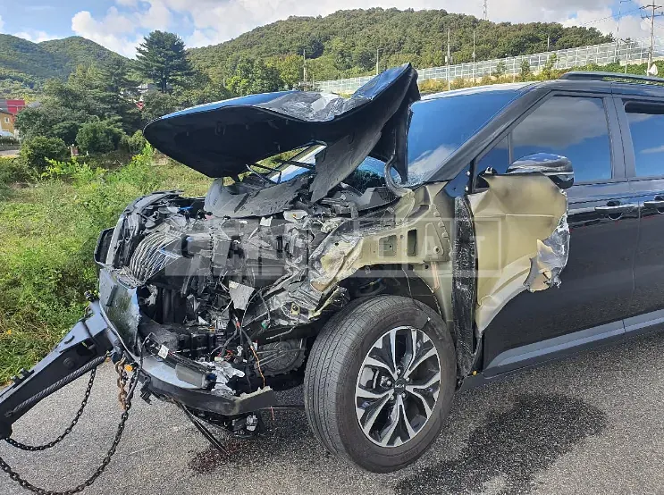Photo 2 of 7: 2022 Kia Carnival, VIN KNANB81BBNS131772 — Korean insurance auction