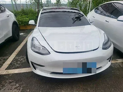 Photo 1 of 36: 2021 Tesla Model 3 Long Range, VIN 5YJ3E1EB3MF081338 — Korean insurance auction