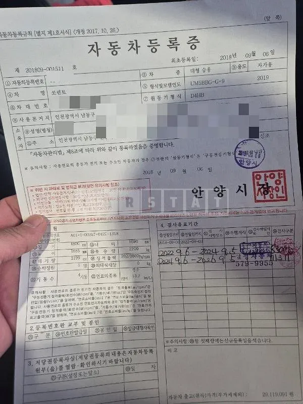 Photo 2 of 21: 2018 Kia Sorento — Korean insurance auction