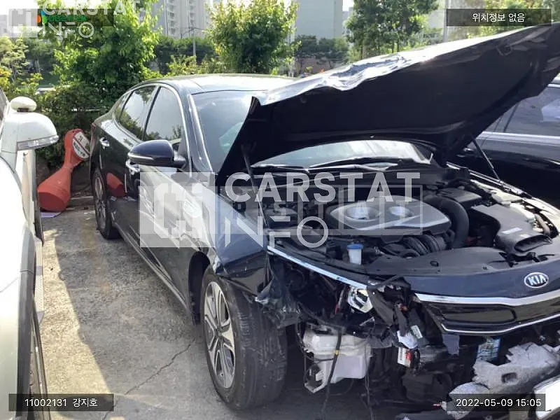 Photo 2 of 12: 2016 Kia K5 Hybrid, VIN KNAGU41CBGA000317 — Korean insurance auction