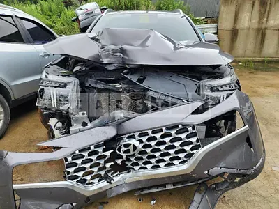 Photo 1 of 14: 2021 Hyundai Santa Fe TM 2.2, VIN KMHS381HGMU352227 — Korean insurance auction