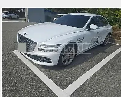 Photo 1 of 33: 2022 Genesis G80 AWD — Korean insurance auction