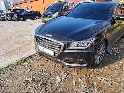 Photo 1 of 12: 2019 Genesis G80, VIN KMHGL41DDKU322807 — Korean insurance auction