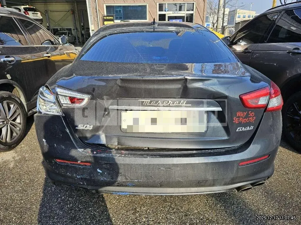 Photo 2 of 38: 2017 Maserati Ghibli S Q4 — Korean insurance auction