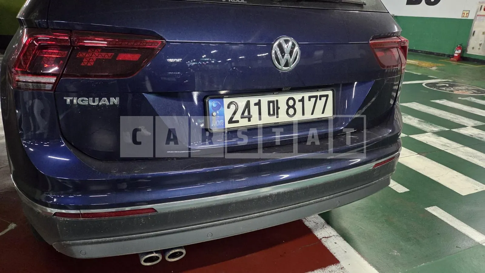 Photo 2 of 3: 2018 Volkswagen Tiguan 2.0 TDI, VIN WVGZZZ5NZJW921562 — Korean insurance auction