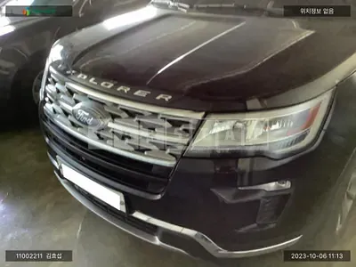 Photo 1 of 10: 2018 Ford Explorer, VIN 1FM5K8F81JGA09936 — Korean insurance auction