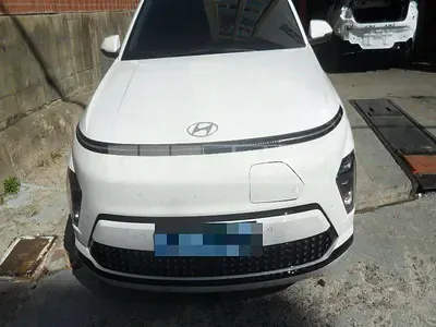 Photo 1 of 11: 2024 Hyundai Kona Electric Car — Korean insurance auction