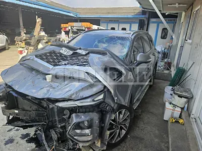 Photo 1 of 8: 2020 Hyundai Santa Fe, VIN KMHS281BBLU190609 — Korean insurance auction