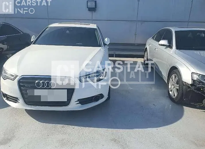 Photo 2 of 14: 2015 Audi A6 45 TDI quattro, VIN WAUZZZ4G2FN057155 — Korean insurance auction