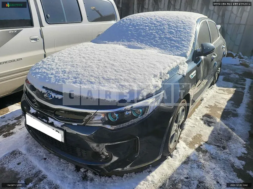 Photo 2 of 21: 2016 Kia K5 Hybrid, VIN KNAGW41CBGA001140 — Korean insurance auction