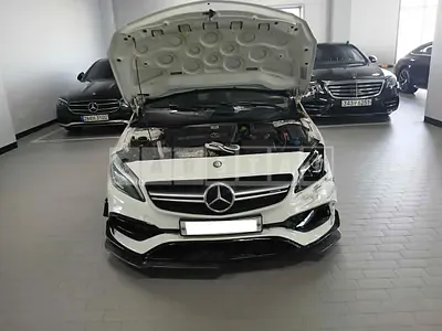 Photo 1 of 34: 2017 Mercedes-Benz A45 AMG 4Matic, VIN WDDBF5CB4JJ656771 — Korean insurance auction