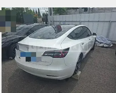Photo 1 of 9: 2021 Tesla Model 3 Long Range — Korean insurance auction