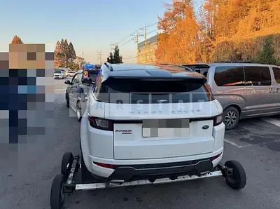 Photo 1 of 8: 2016 Land Rover Range Rover Evoque 2.0d — Korean insurance auction