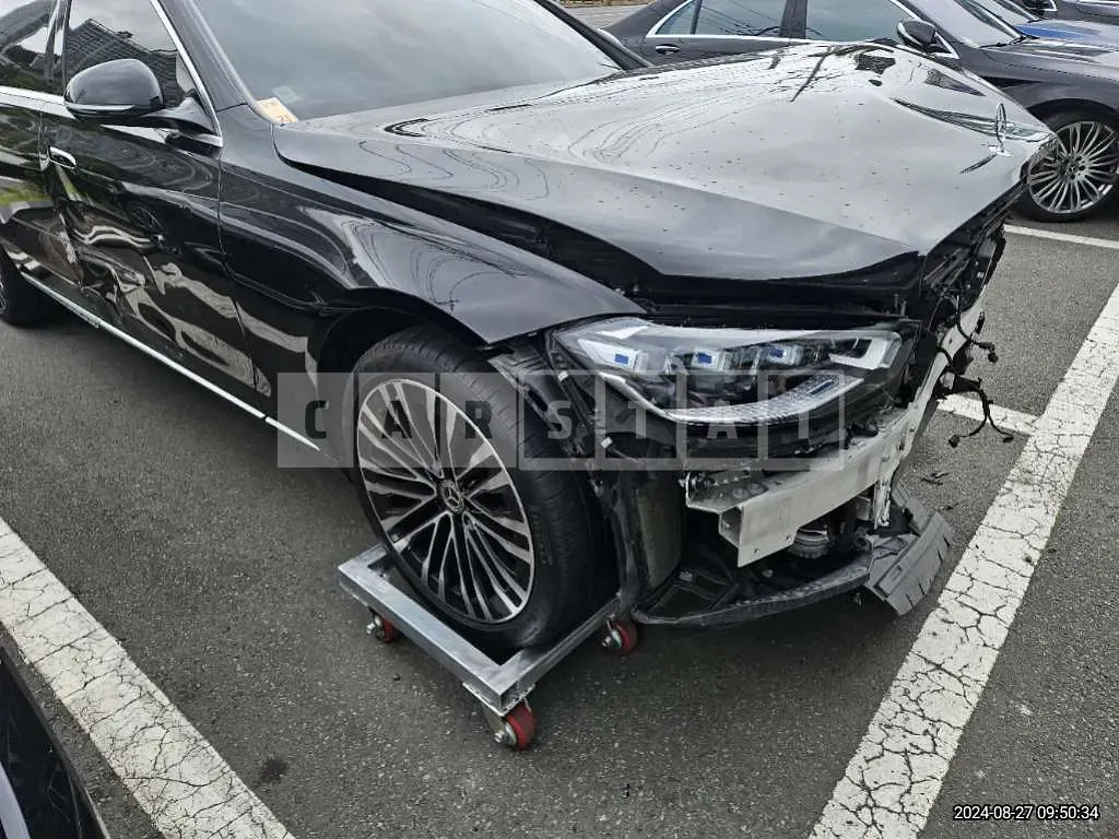 Photo 2 of 50: 2023 Mercedes-Benz S450 4Matic, VIN W1K6G6BB3PA220511 — Korean insurance auction