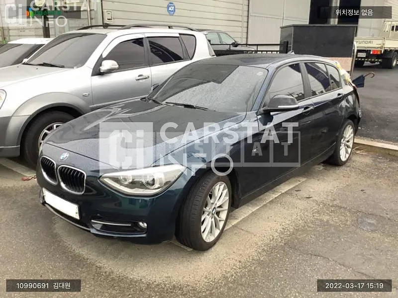 Photo 2 of 10: 2015 BMW 118d, VIN WBA1C1101FJ839848 — Korean insurance auction
