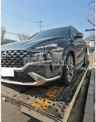 Photo 2 of 24: 2023 Hyundai Santa Fe — Korean insurance auction