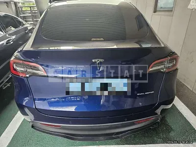 Photo 1 of 24: 2022 Tesla Model Y Long Range — Korean insurance auction