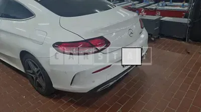 Photo 1 of 9: 2020 Mercedes-Benz C200 Coupe, VIN W1KWJ8ABXLF993942 — Korean insurance auction