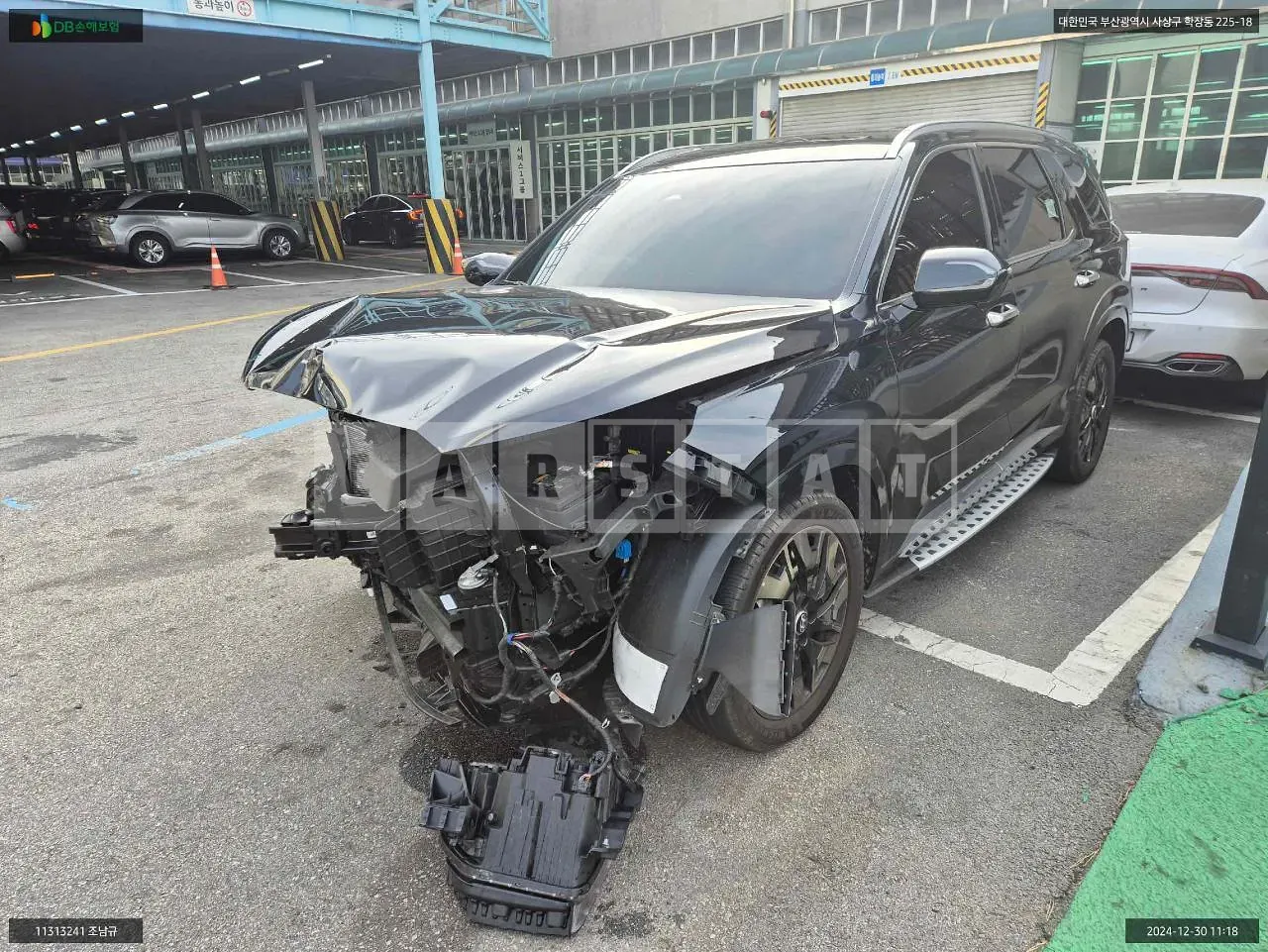 Photo 2 of 16: 2023 Hyundai Palisade, VIN KMHR581EDPU596865 — Korean insurance auction