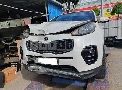 Photo 1 of 9: 2016 Kia Sportage, VIN KNAP6815GGK064298 — Korean insurance auction