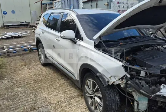 Photo 2 of 7: 2020 Hyundai Santa Fe, VIN KMHS281BBLU244357 — Korean insurance auction