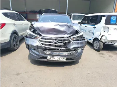 Photo 1 of 11: 2016 Hyundai Tucson, VIN KMHJ3815GGU104243 — Korean insurance auction