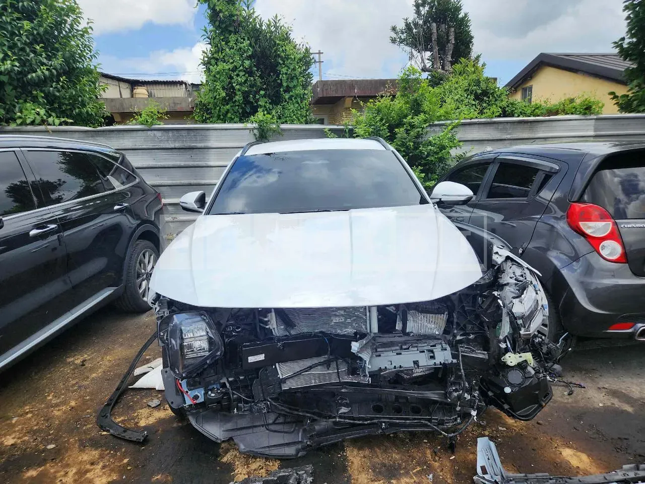 Photo 2 of 23: 2025 Hyundai Tucson, VIN KMHJC81BGTU461529 — Korean insurance auction