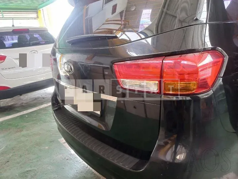 Photo 2 of 11: 2014 Kia Carnival, VIN KNHMF37ABFS001302 — Korean insurance auction