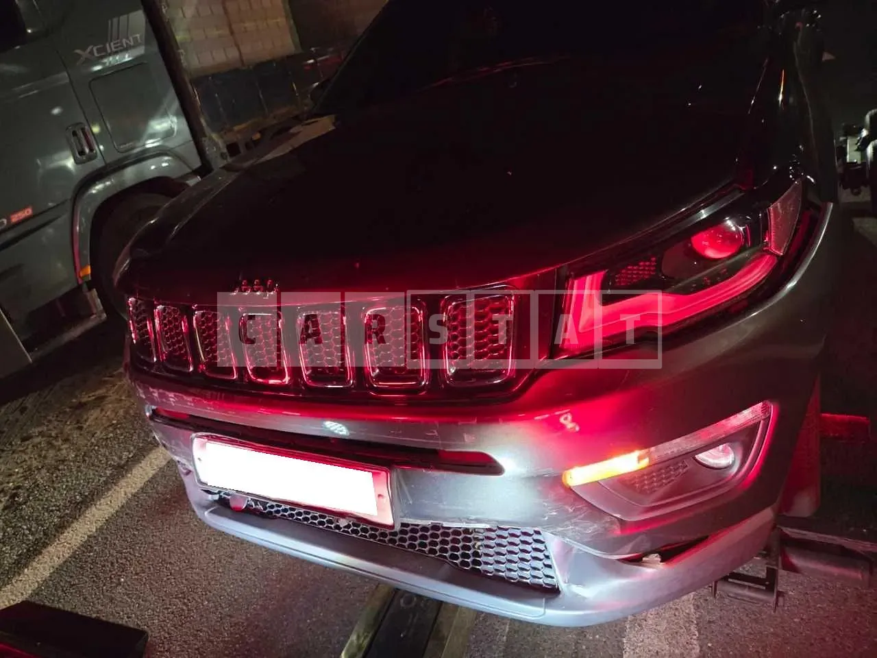 Photo 2 of 12: 2018 Jeep Zip Compass 2.4, VIN 3C4NJDBB3JT396521 — Korean insurance auction