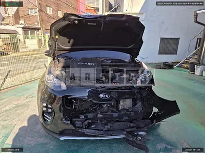 Photo 1 of 15: 2015 Kia Sportage, VIN KNAPN813BGK008976 — Korean insurance auction