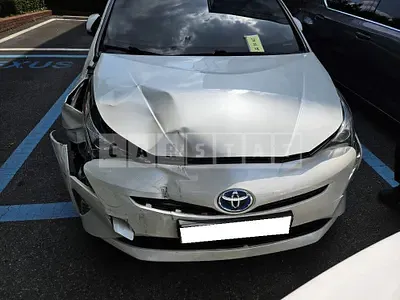 Photo 1 of 25: 2017 Toyota Prius, VIN JTDKBRFU1J3581865 — Korean insurance auction
