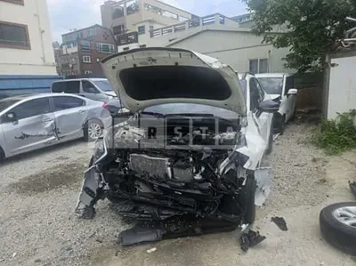 Photo 1 of 8: 2022 Kia Sportage — Korean insurance auction