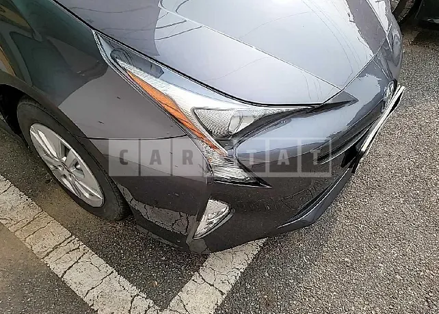 Photo 2 of 7: 2017 Toyota Prius, VIN JTDKBRFU1H3574571 — Korean insurance auction