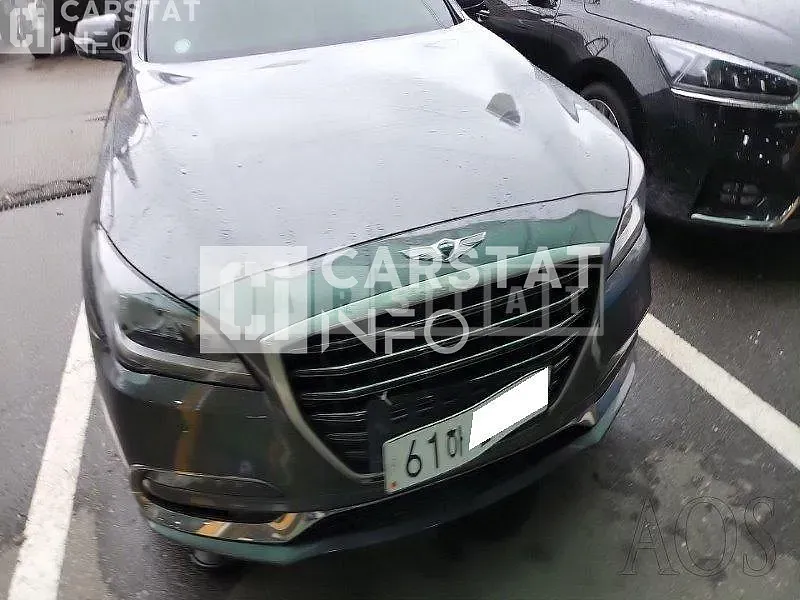 Photo 2 of 29: 2018 Genesis G80, VIN KMHGL41DDJU275797 — Korean insurance auction