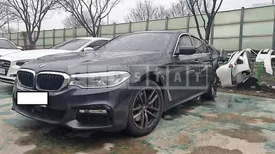 Photo 1 of 16: 2018 BMW 530i xDrive, VIN WBAJD9103JWC12191 — Korean insurance auction