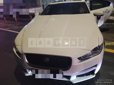 Photo 1 of 20: 2017 Jaguar XE 2.0T, VIN SAJAB4BX1JCP24846 — Korean insurance auction